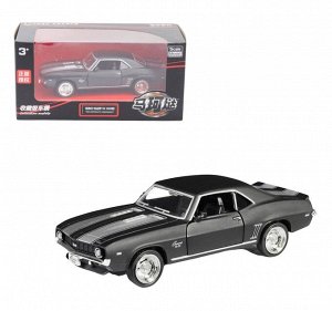 Модель мет. "Chevrolet Camaro SS 1969" 1:36 открыв. двери арт.CH554026M/71388