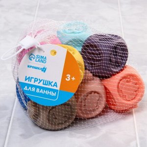 Набор игрушек для игры в ванне «Боченки», 10 шт