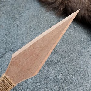 Сувенирное деревянное оружие "Клинок", 30 см, массив бука