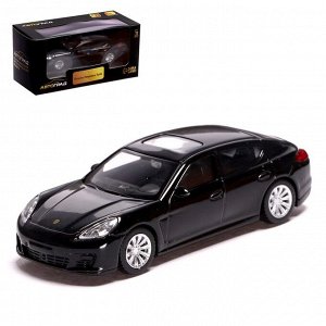 Машина металлическая PORSCHE PANAMERA TURBO, 1:43, цвет чёрный