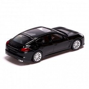 Машина металлическая PORSCHE PANAMERA TURBO, 1:43, цвет чёрный