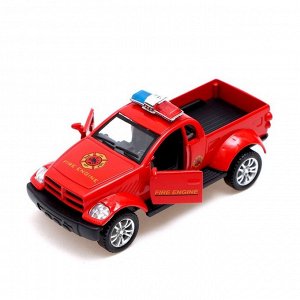 Машина металлическая «Раптор спецслужбы», масштаб 1:32, инерция, цвет красный