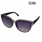 Очки солнцезащитные женские SELINA, серые, 54959-2806, арт.354.289