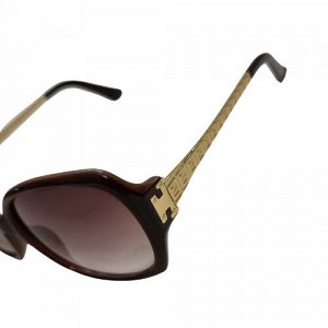 Солнцезащитные женские очки, коричневые, 54706-14947 С126, арт.354.243