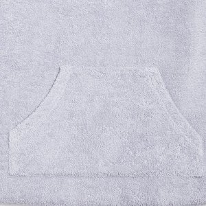 Полотенце-пончо с карманом Крошка Я, цвет серый, размер 32-38, 100 % хлопок, 320 г/м2