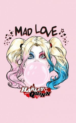 Блокнот. Харли Квинн. Mad Love (формат А5, 160 стр., тонированный блок)