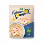 Хлопья овсяные Кашка-Минутка с яблоком, 37 г