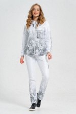 Толстовка М-4331 белый Тигр