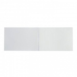 Альбом для рисования А4, 40 листов на гребне Calligrata, обложка мелованная бумага, блок 100 г/м²
