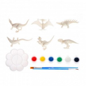 Набор для творчества «Игрушки-раскраски: динозавры»