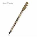 Ручка шариковая 0.5 мм &quot;HappyWrite. Военный паттерн. Оружие&quot; синяя 20-0215/32 Bruno Visconti {Китай}
