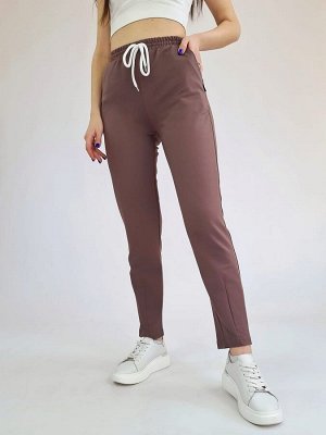 Спортивные штаны женские 5505 "Заужены - Внизу Защип" №4