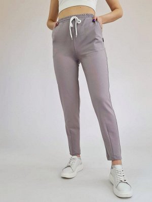 Спортивные штаны женские 5505 "Заужены - Внизу Защип" №1