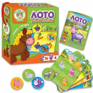 Лото VLADI TOYS Ферма