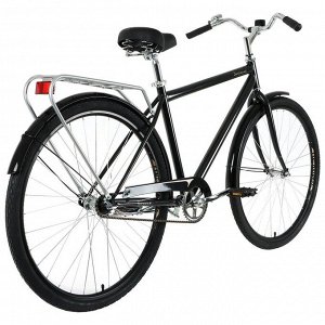 Велосипед 28" Forward Dortmund 1.0, 2022, цвет черный/бронзовый, размер рамы 19"