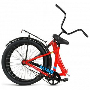 Велосипед 24" Altair City, 2022, цвет красный/голубой, размер 16"