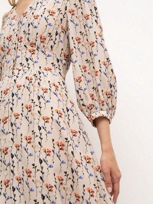 Платье с цветочным принтом PL1151/spring