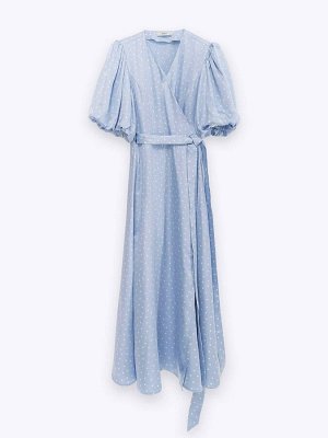 Платье с объемными рукавами PL1259/pela