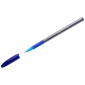 Ручка шариковая Cello "Office Grip" синяя, 0,7мм, грип, штрих-код