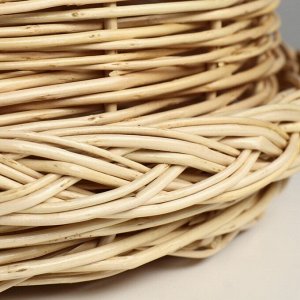 Хлебница со съёмной крышкой, 30x40x18 см, ручное плетение, ива