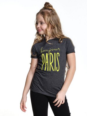 Футболка "Paris" (98-122см) UD 2874-1(2) черный