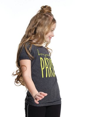 Футболка "Paris" (98-122см) UD 2874-1(2) черный