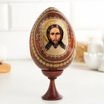 Сувенир Яйцо на подставке икона &quot;Спас Нерукотворный&quot;