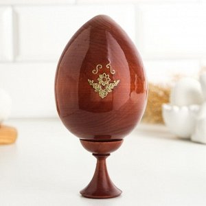 Сувенир Яйцо на подставке икона "Спас Нерукотворный"