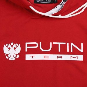 Толстовка Putin team, Mr. President, красная