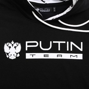 Толстовка Putin team, Mr. President, чёрная, размер 50-52