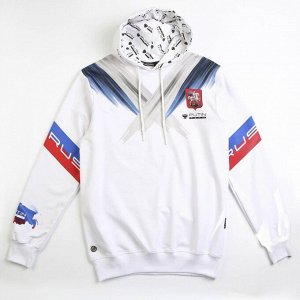 Толстовка мужская Putin team, белая