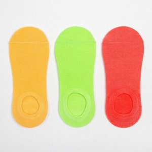 Набор женских носков укороченных (3 пары) MINAKU