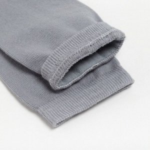 Носки женские "Нeart", цвет серый, размер 36-38 (23 см)