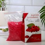 Соль для ванн FRUTTI in CREMA с пеной Малина в сливках (пачка) 500г