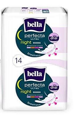 Прокладки Bella Perfecta ultra night silky drai 14 шт