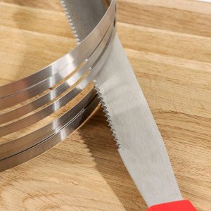 Набор кондитерский Доляна, 2 предмета: форма для выпечки с прорезями 25-30x8 см, кондитерская лопатка