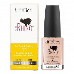 Kinetics Быстрый уход для слабых и ломких ногтей / Nano Rhino, 15 мл
