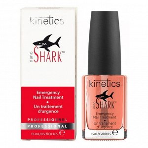 Kinetics Мгновенная помощь для поврежденных ногтей / Nano Shark, 15 мл