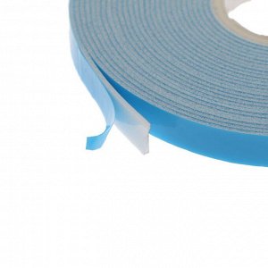 Клейкая лента TORSO, двусторонняя, вспененная, синий защитный слой,  8 мм x 5 м