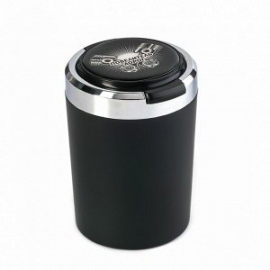 Aljenda Пепельница для авто, с подсветкой &quot;Повелитель дорог&quot;, 7.5х10 см