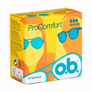 O.b. тампоны ProComfort 8  штук