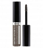 LUXVISAGE Гель-корректор для бровей BROW STYLER 3 in 1 тон 04, экспрессо