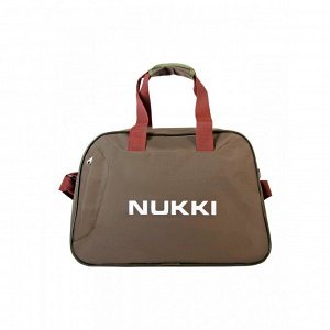 Дорожная сумка NUK21-35128 хаки, коричневый