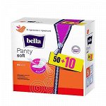 Прокладки женские ежедневные Bella Panty soft 50 + 10 шт