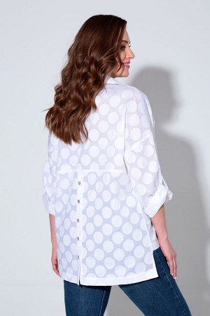 Блуза Liona Style 830белый