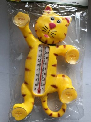 Термометр уличный Кот