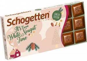 Шоколад Schogetten - Белая Нуга 100 гр