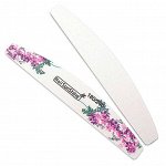 NailSunShine, Пилка с цветочным принтом Полумесяц, 180/240
