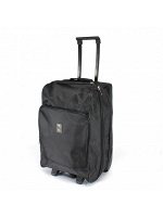 Сумка на колесах Картекс-0045 vip  (20&quot;)  дорожная,  текстиль,  1отд,  1внеш карм,  увел/объем,  черный 229150