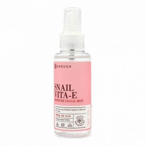 Enough Витаминный мист для лица с муцином улитки / Snail Vita-E Moisture Facial Mist, 100 мл